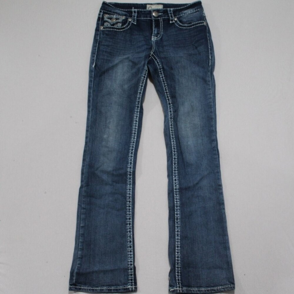 Charme Women Blue Jeans Casual Western Y2K Size 28